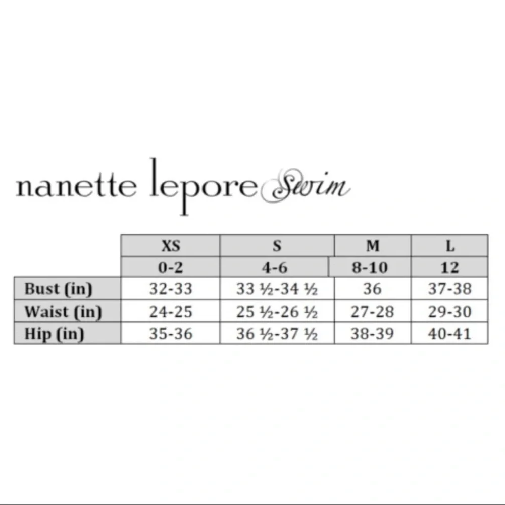 NWT! Nanette Lepore Tropical Havana Heartbreaker Bikini Hipster Bottoms - Picture 9 of 9